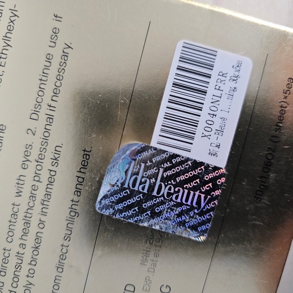 Bleuvel Collagen Gel Facial Mask 5 Pack Moisturizing Brightening Anti-Wrinkle - Picture 8 of 10